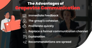 advantages of grapevine communication