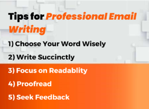 Tips for Professional Email Writing