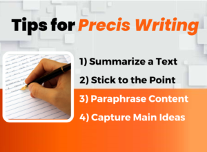 what is precis writing? Tips for Precis Writing. 