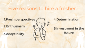 5 Reasons to hire a fresher- why should we hire a fresher?
