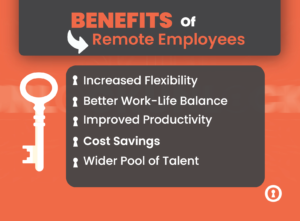Benefits of hiring remote employees