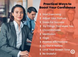Practical ways to boost your confidence