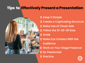 Tips to effectively present a presentation